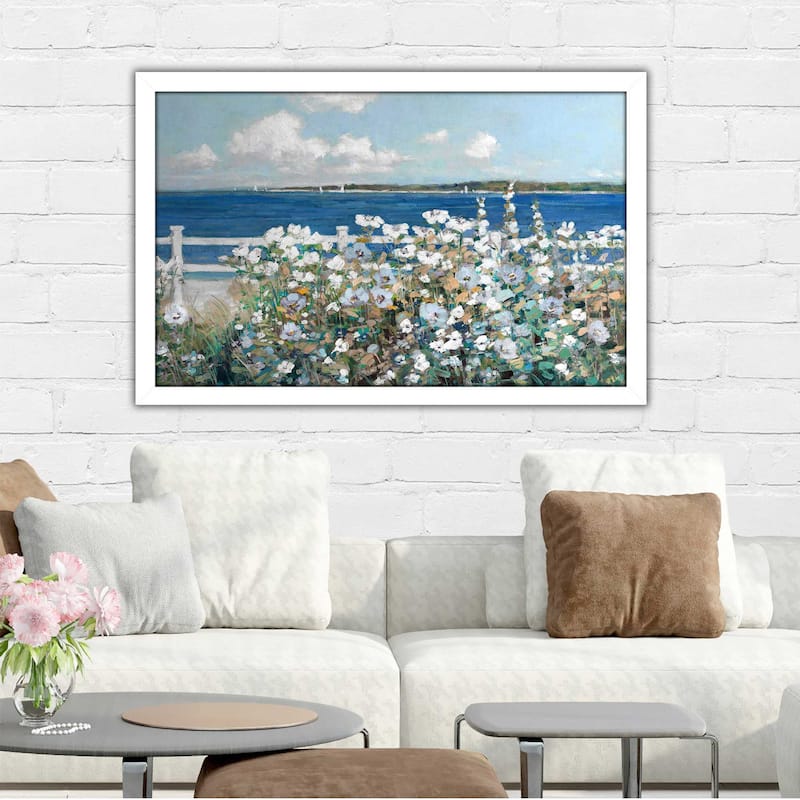"Bayside Garden" by Sally Swatland Print on Acrylic