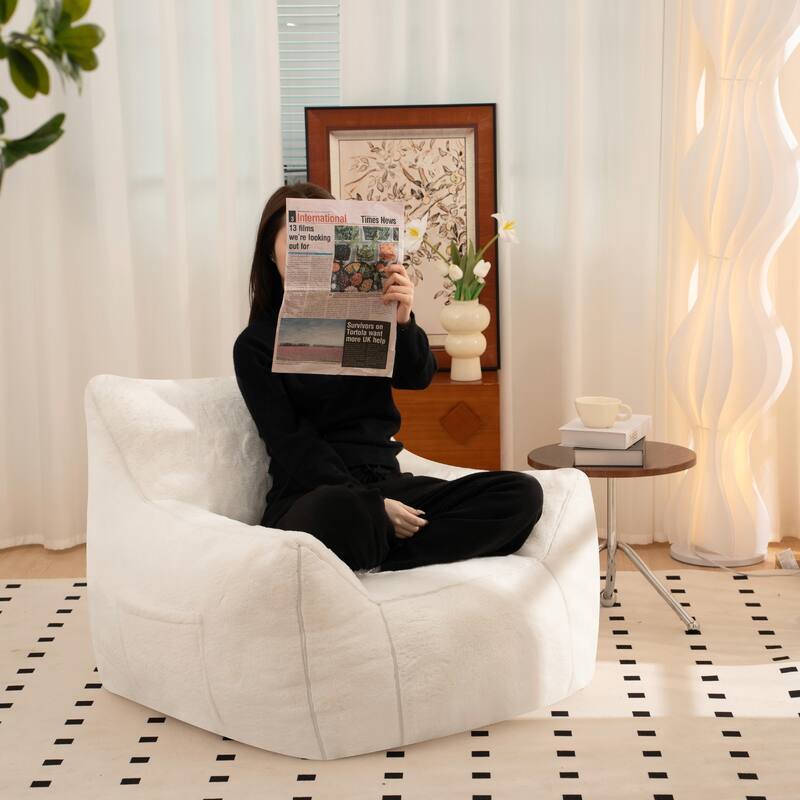 Comfy Bean Bag Sofa with Back Support
