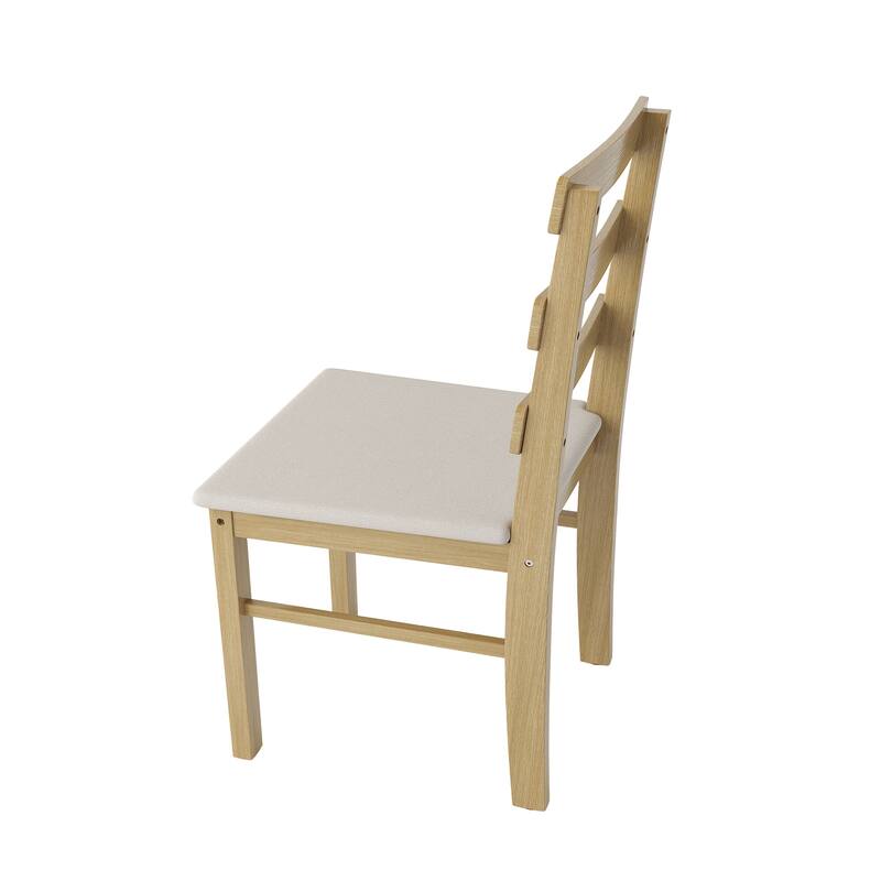For Dining Room Living Room Dining Chair Scandinavian Style Three Horizontal Back Chairs Home Dining Room Chairs