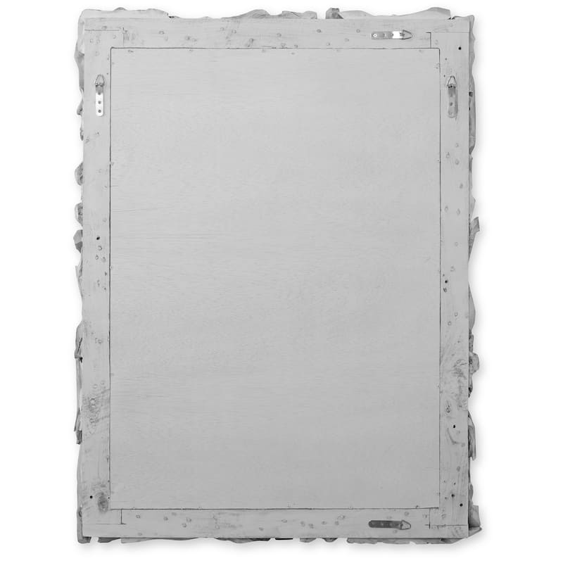Uttermost Rio Whitewash Teak Mirror - 36"x 48"