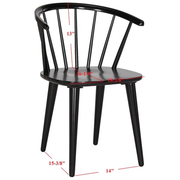 SAFAVIEH Country Classic Dining Blanchard Dining Chairs Set of 2 21 W x 21 D x 30 H On Sale Bed Bath Beyond 10353802
