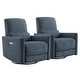 preview thumbnail 17 of 171, Spruce & Spring Asher Power Swivel Glider Recliner