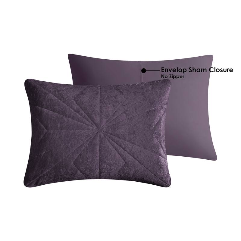 Gabriel Geometric Quilted Comforter Set