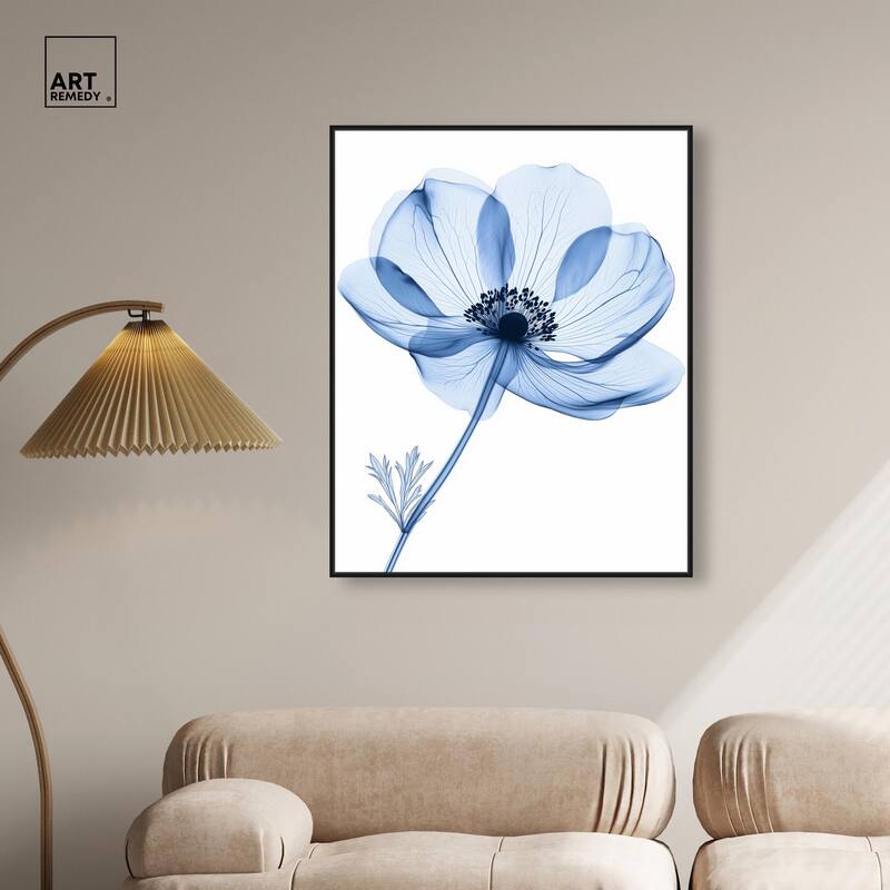 Floral Radiograph Canvas by Art Remedy
