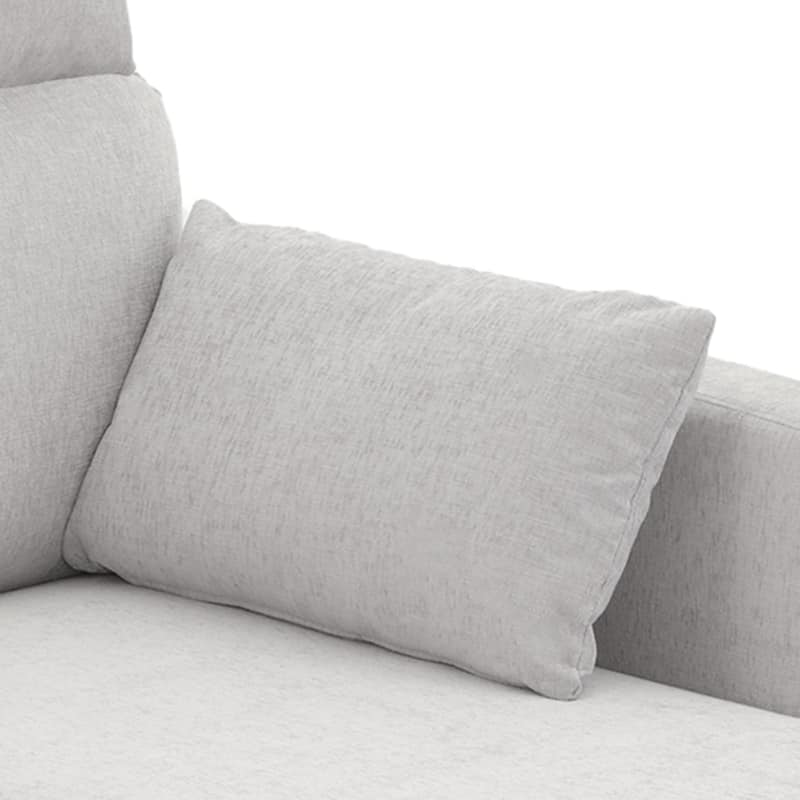 116" Chenille Sectional Sofa Couch With 2 Extra Wide Chaises For Livingroom