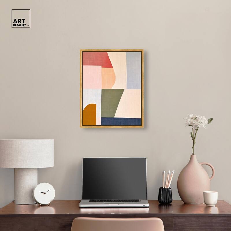 Planar Patchwork I Canvas by Art Remedy