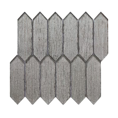 Altair Windey Hexagon Laminated Glass Mosaic Wall Tile