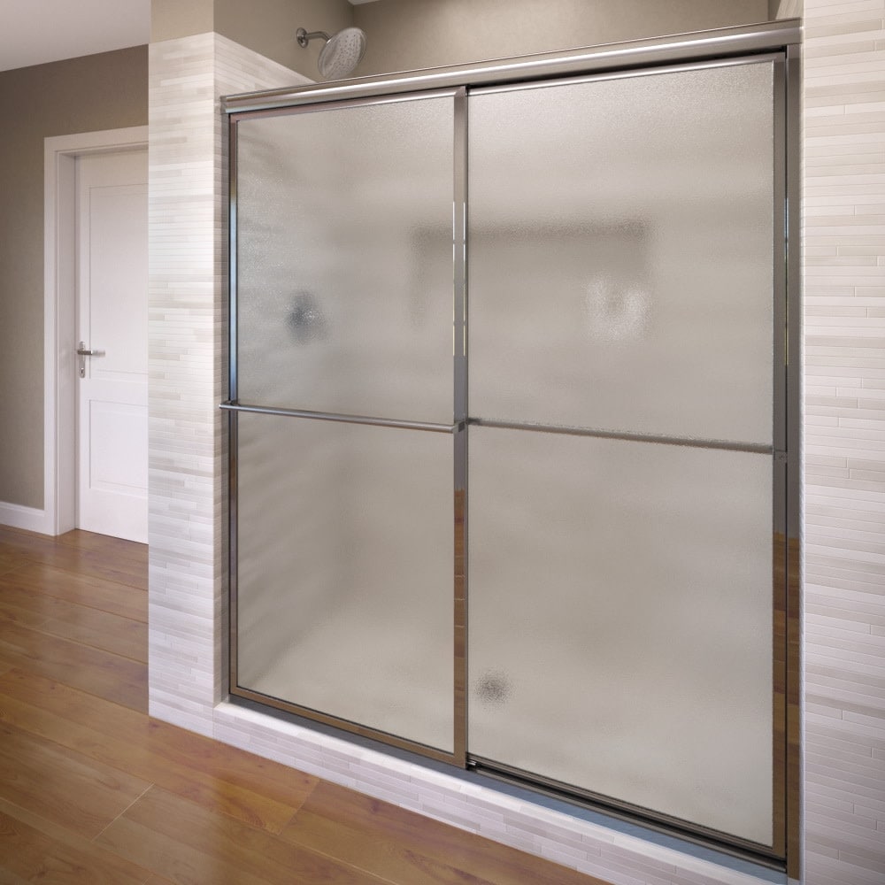 Basco Basco Deluxe 68" High x 44" Wide Bypass Framed Shower Door with