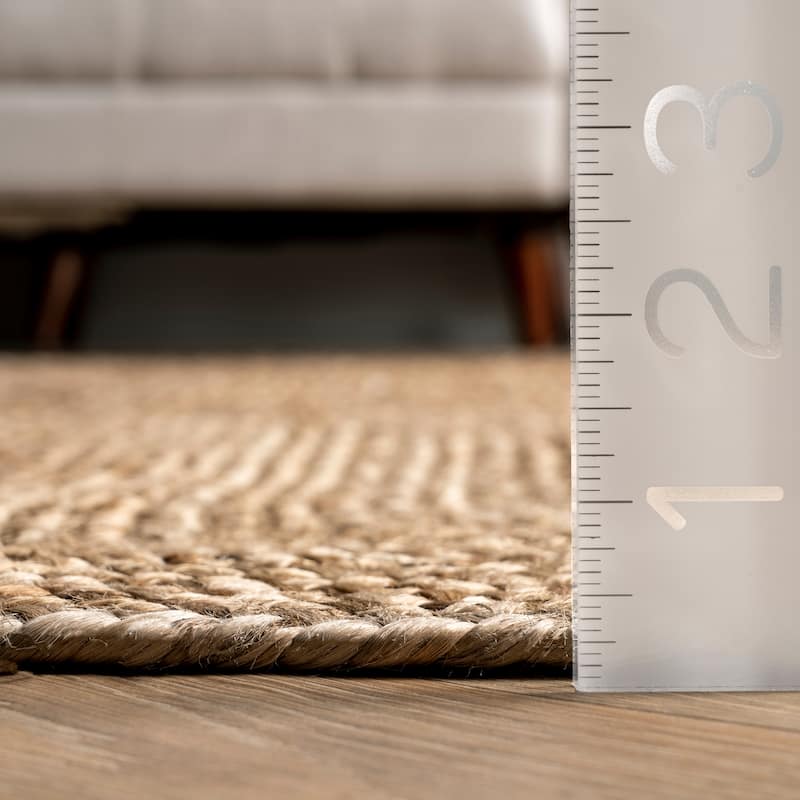Juniper Tiled Jute Area Rug