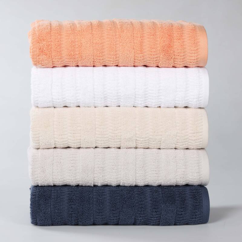 Superior Mika Smart Twist Cotton Bath Towels, Set of 2