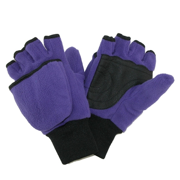 Children/’s Striped Convertible Mitten Gloves for Winter