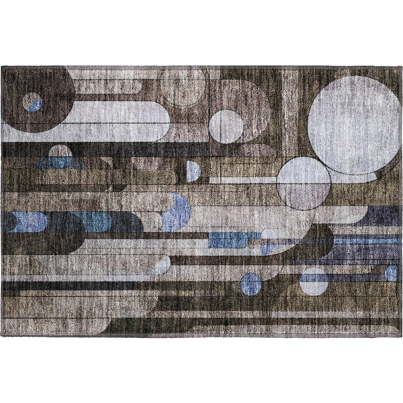 Premium Washable Super Soft Contemporary Deco Mayfield Rug