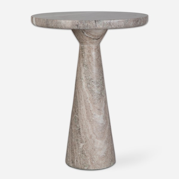 slide 2 of 4, Uttermost Stour Marble Accent Table