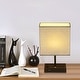 preview thumbnail 8 of 6, Cedar Hill 17 in. Wireless charging Table Lamp with USB Port