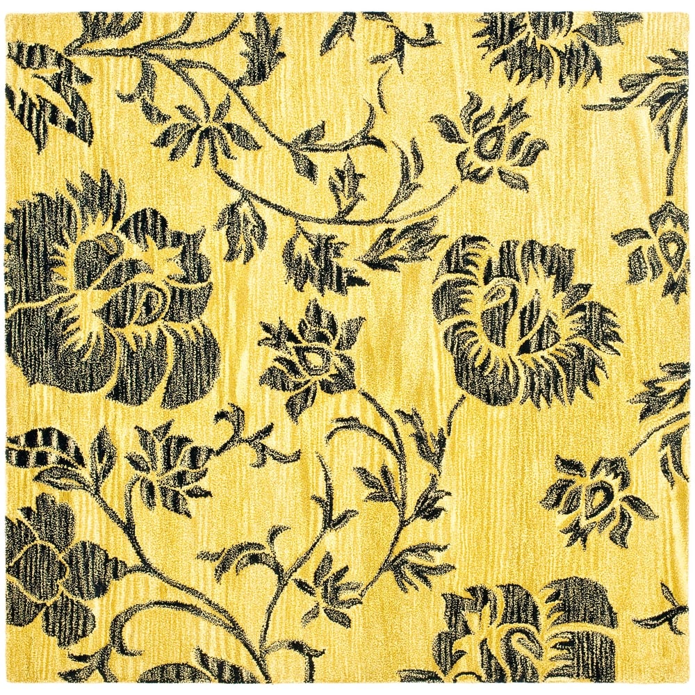 SAFAVIEH Handmade Soho Mallory Floral N.Z. Wool Rug