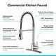 preview thumbnail 15 of 14, DORNBERG Spring Pull Down Kitchen Sink Faucet with Deck Plate