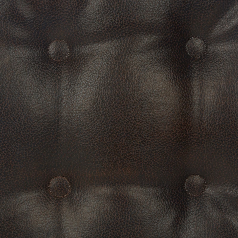Klear Vu St. Germain Faux Leather Barstool Cushion Set, Set of 2