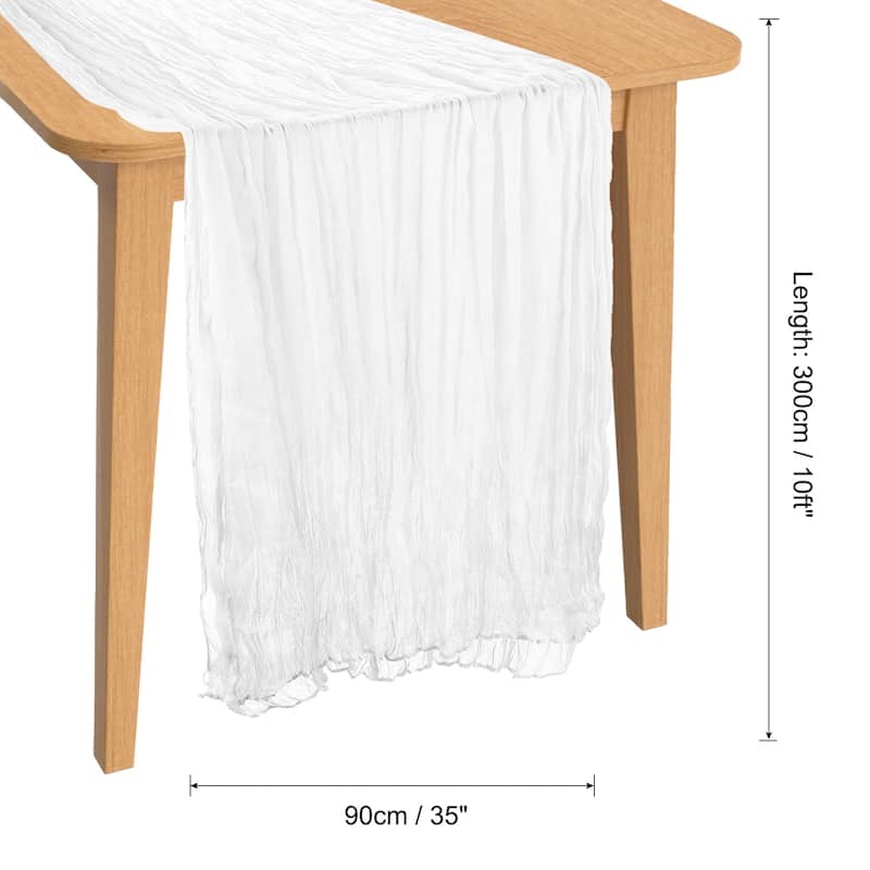 Cheesecloth Table Runner Long Bohemia Gauze Cheese Cloth