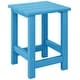 preview thumbnail 2 of 166, Laguna Kids Outdoor Poly Adirondack Side Table Pacific Blue