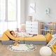 preview thumbnail 6 of 18, Costway 4-Piece Convertible Kids Couch or 2 Chairs Toddler to Teen - 66'' x 33'' x 21''