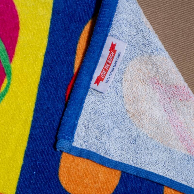 Arkwright Cotton Printed Novelty Beach Towel - 30x60 Inches
