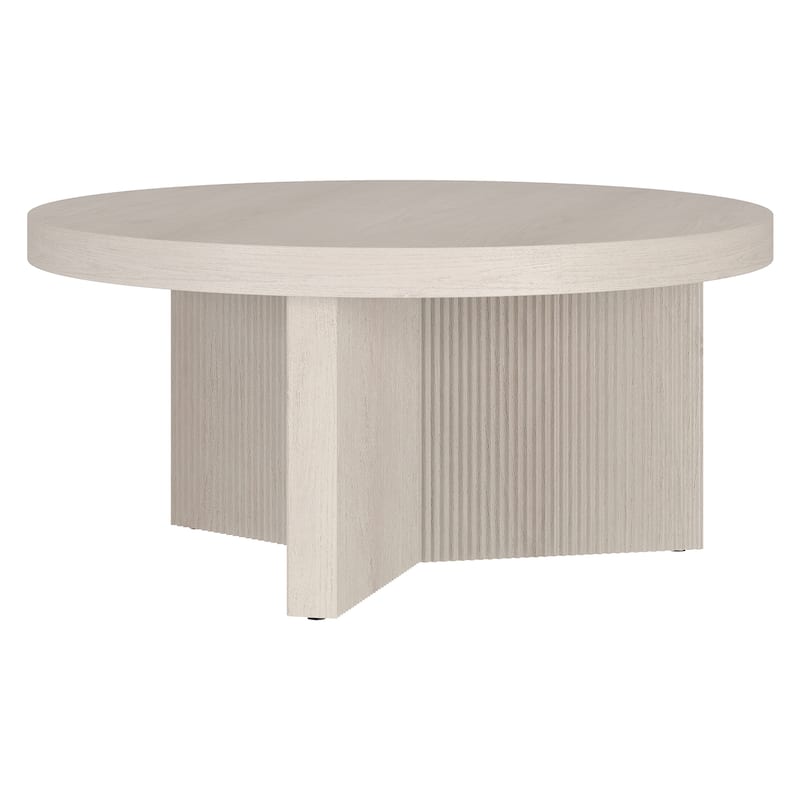 Holm 32" Wide Round Coffee Table