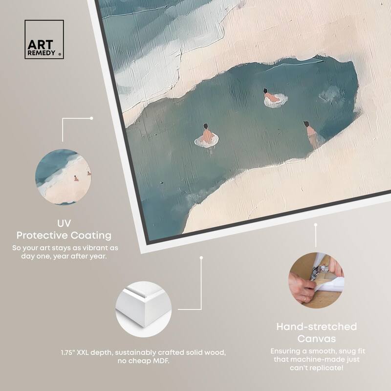 Daydreams by the Sea Canvas by Art Remedy