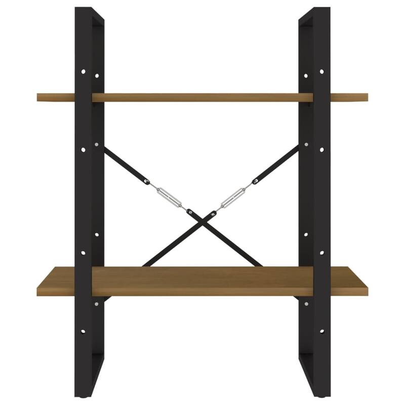 vidaXL Bookshelf Book Cabinet Shelving Unit for Living Room Engineered Wood