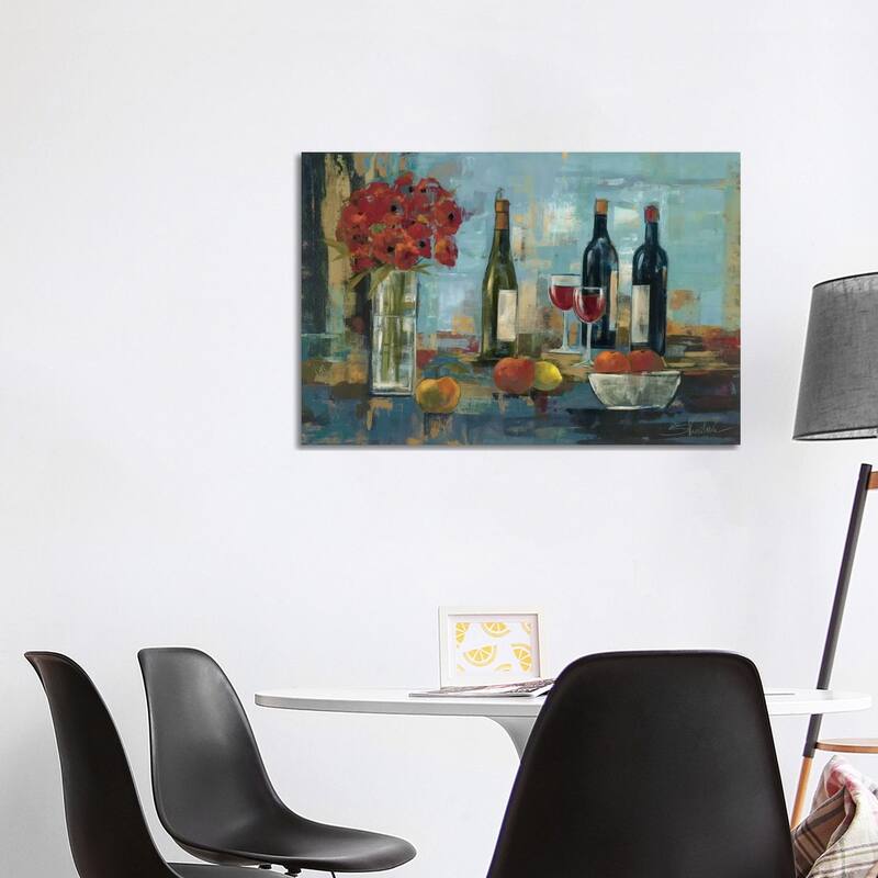 iCanvas "Fruit and Wine" by Silvia Vassileva Canvas Print - 26x40x1.5