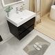preview thumbnail 58 of 71, Baillie 30'' Wall-Mounted Vanity with Reinforced Acrylic Sink