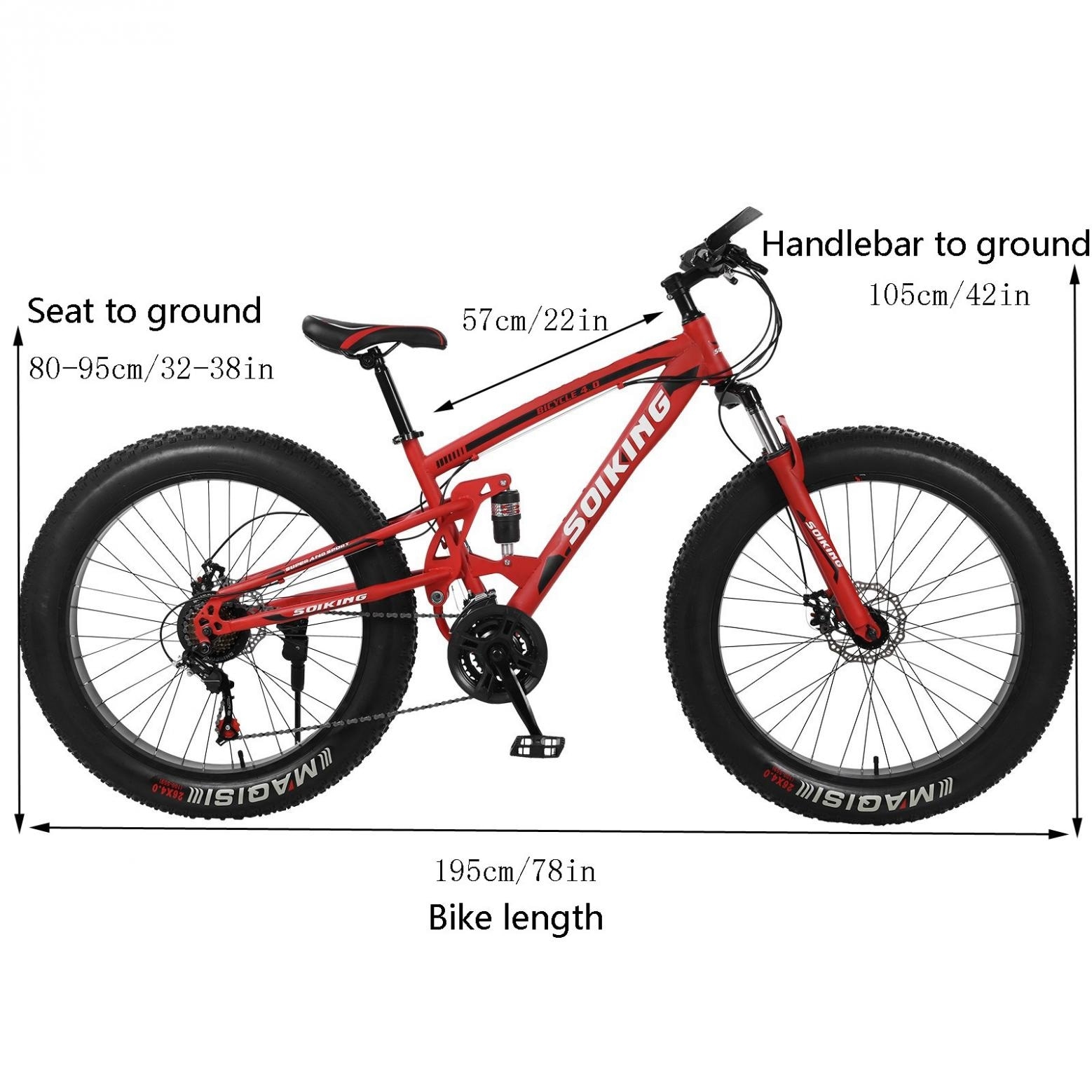 Ibiky fat tire 2025 bike