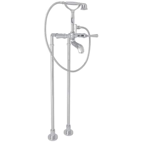 Rohl AKIT1901NLM Palladian Floor Mounted Clawfoot Tub Filler with