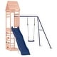 preview thumbnail 15 of 20, vidaXL Swing Set Outdoor Backyard Wooden Playground Equipment for Kids Age 3-8