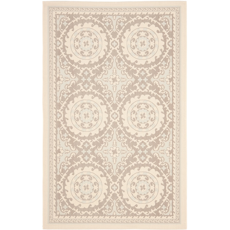 SAFAVIEH Courtyard Otilie Indoor/ Outdoor Waterproof Patio Backyard Rug