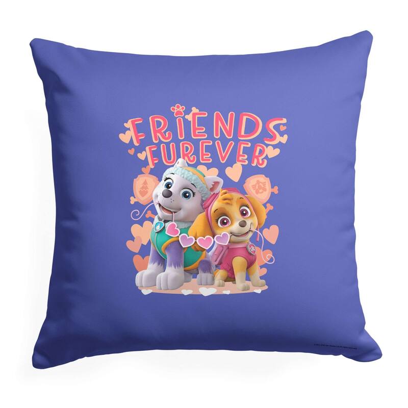 Nickelodeon Paw Patrol Friends Furever 18 Inch Throw Pillow