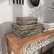 preview thumbnail 9 of 37, Mother of Pearl Handmade Geometric Box with Hinged Lid (Set of 2)
