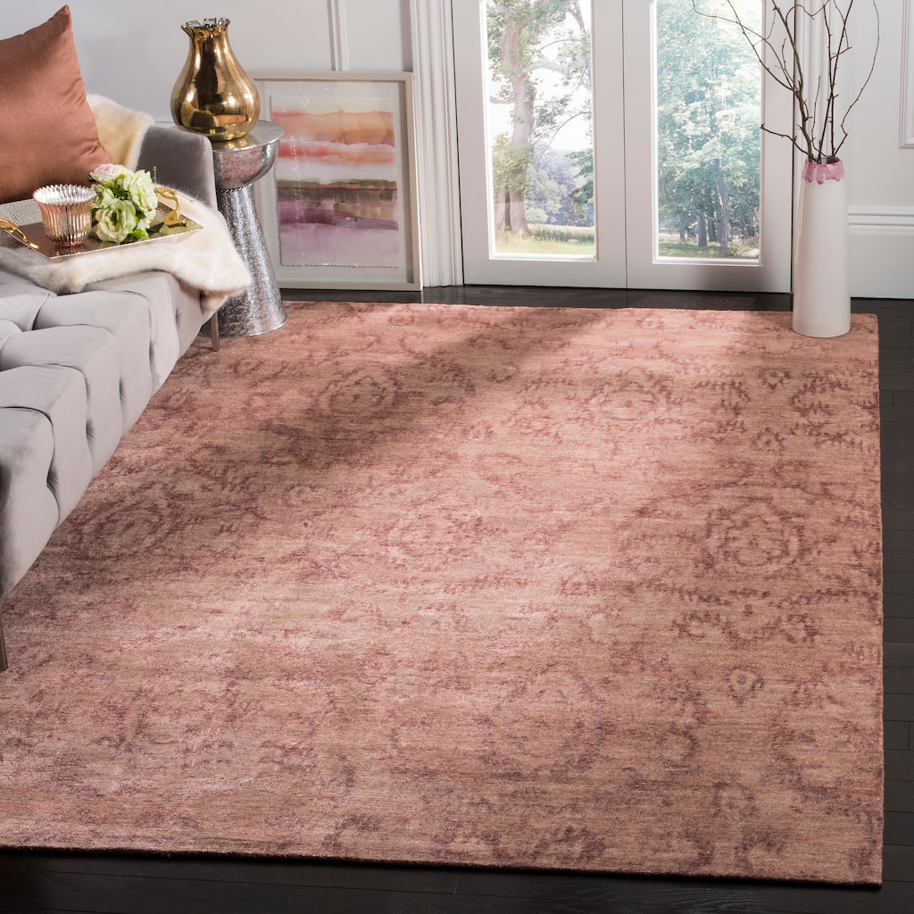 SAFAVIEH Couture Hand-knotted Tibetan Avelina Modern Wool Rug
