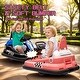 preview thumbnail 37 of 43, 6V Kids Ride on Electric Go Kart Bumper Car W/Parents Remote Control,Three Speed Adjustable and LED Lights
