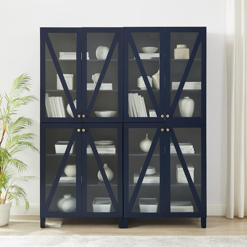Crosley Cassai 2Pc Storage Pantry Set