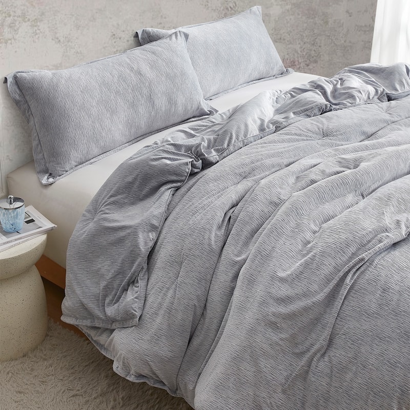 Daydreamer - Coma Inducer® Oversized Comforter Set - Navy Etch