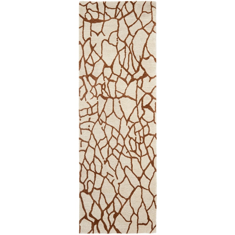 SAFAVIEH Handmade Soho Eliana Desert N.Z. Wool Rug