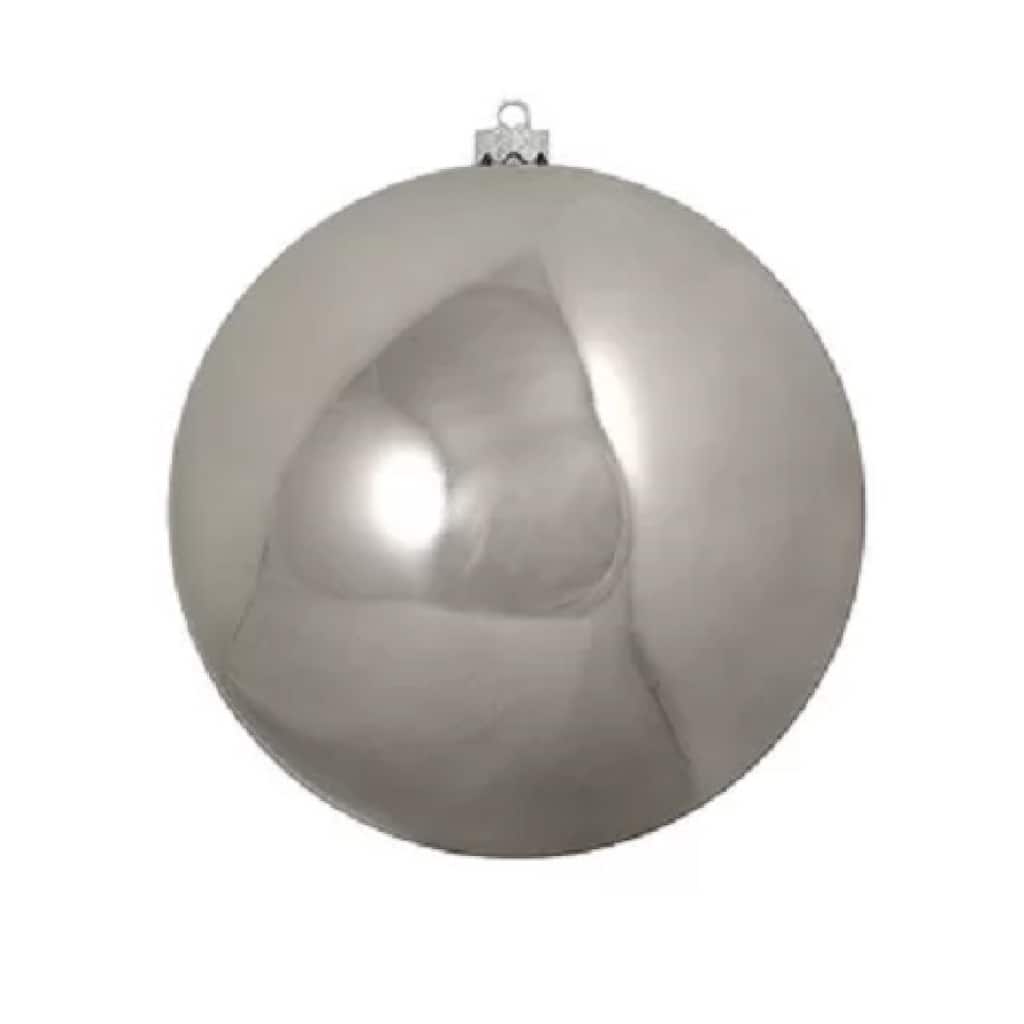 40ct White Polar Pearl Glass Ball Christmas Ornament 1.50" (40mm)