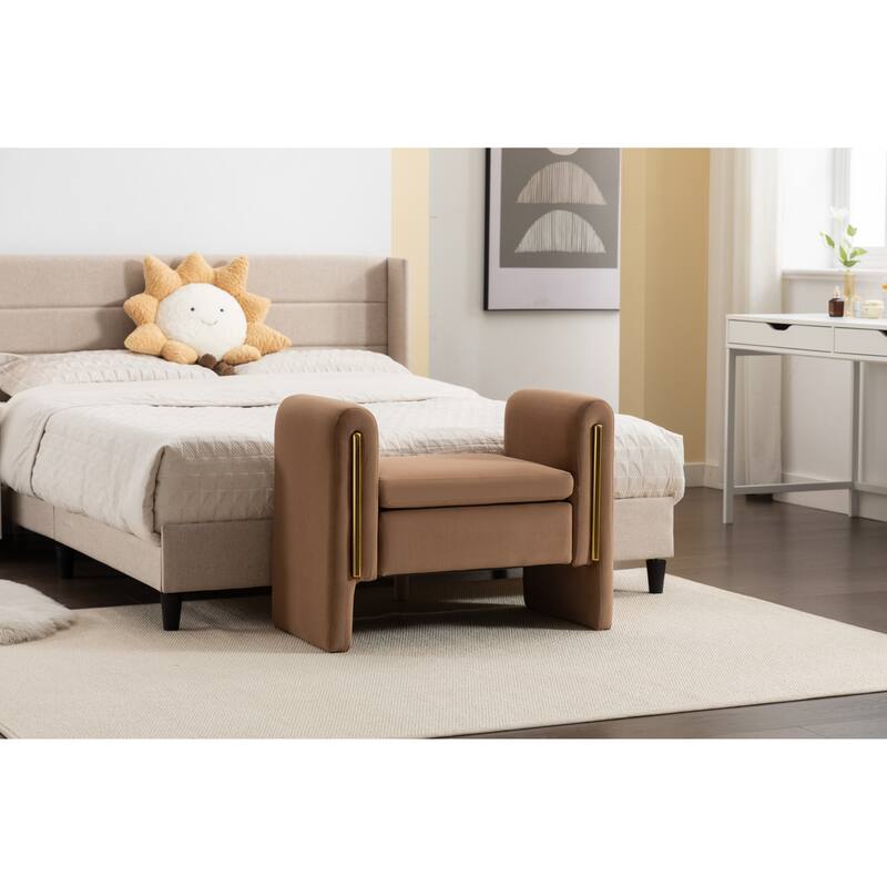 Single Bench For Bedroom Indoor