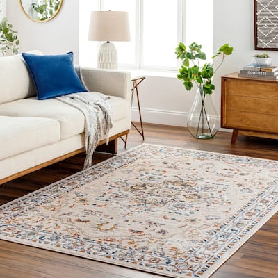 Niengold Traditional Medallion Area Rug