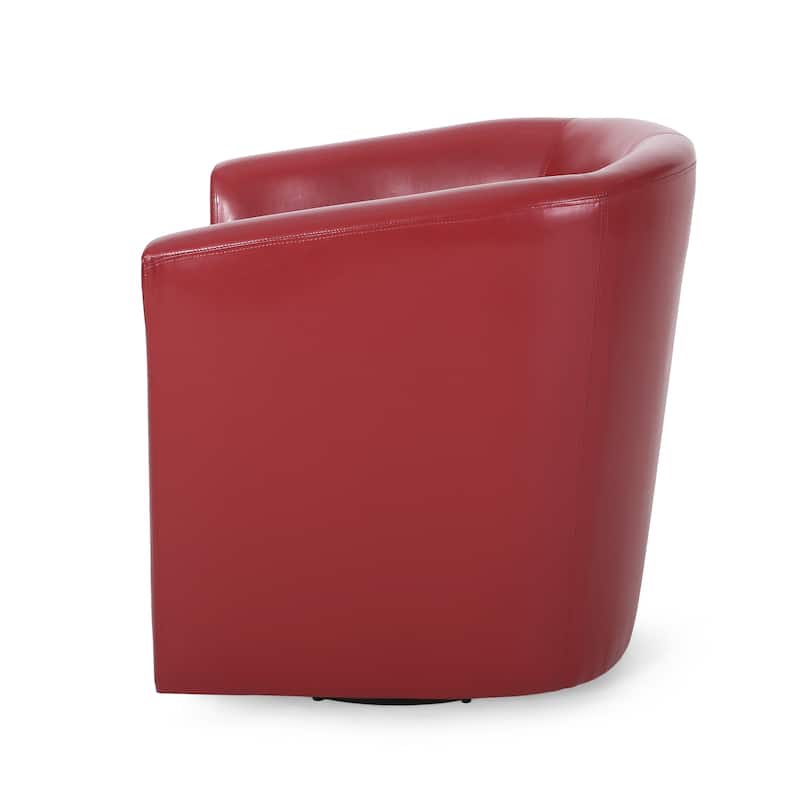 Daymian Swivel Club Chair by Christopher Knight Home