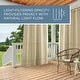 preview thumbnail 25 of 128, ATI Home Indoor/Outdoor Solid Cabana Grommet Top Curtain Panel Pair