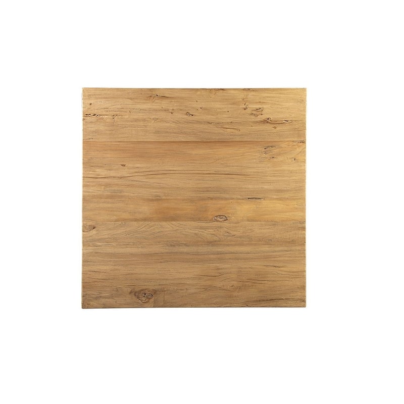 Bridges Reclaimed Elm Coffee Table, Brown