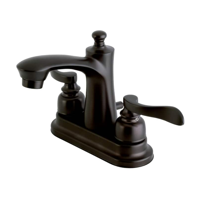 Kingston Brass NuWave French 1.2 GPM Centerset Bathroom Faucet with - Oil Rubbed Bronze