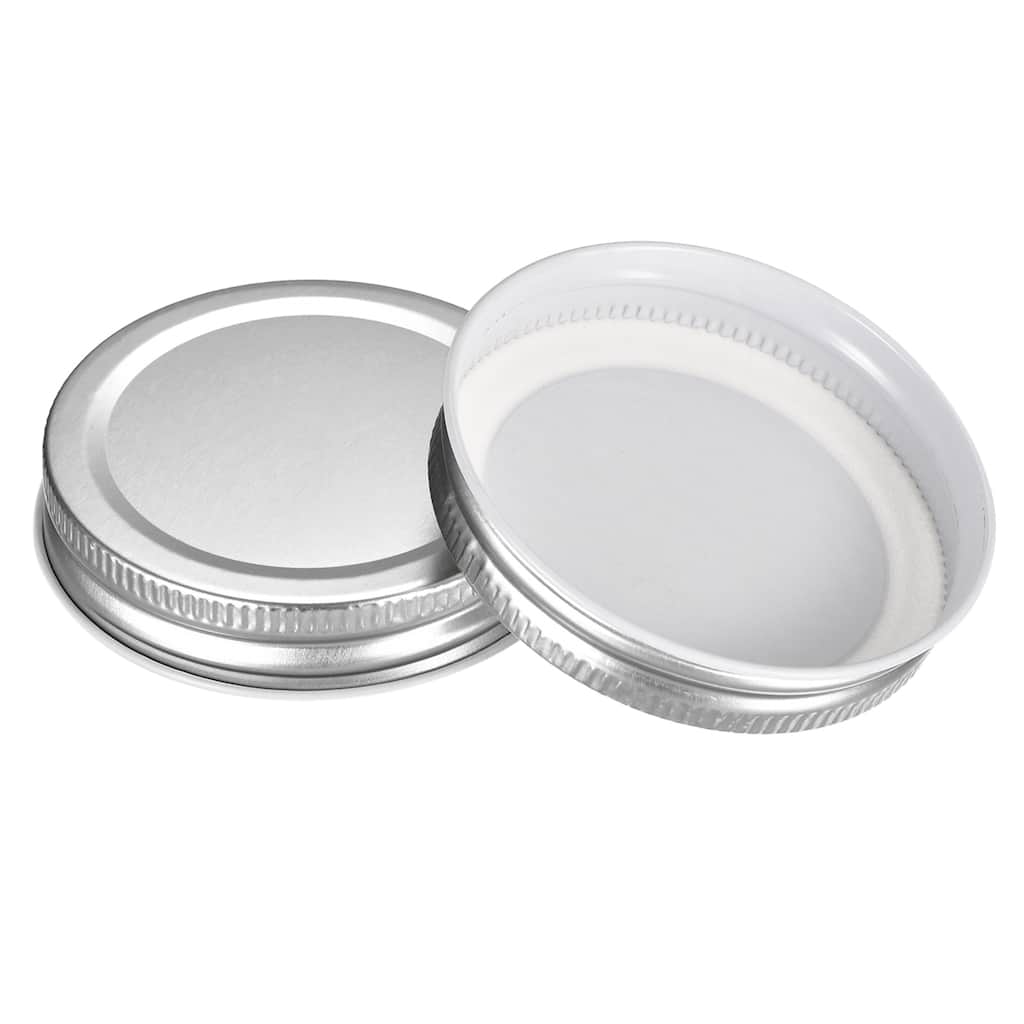 Mason Jar Lids, 12 Pcs Tinplate Canning Lids Regular Mouth Leak Proof