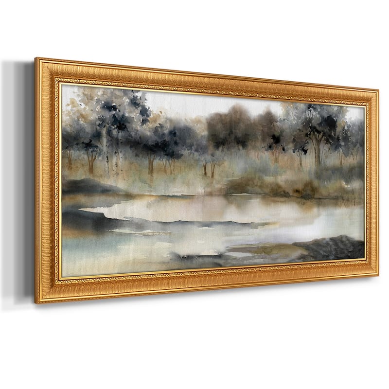 Serene River Premium Framed Canvas- Ready to Hang